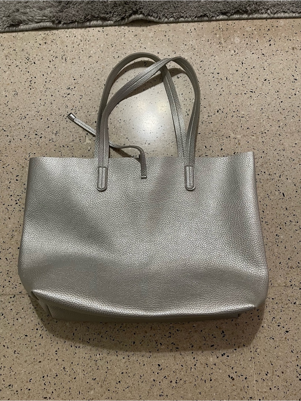 Silver Tote Bag - Picture 2 of 4